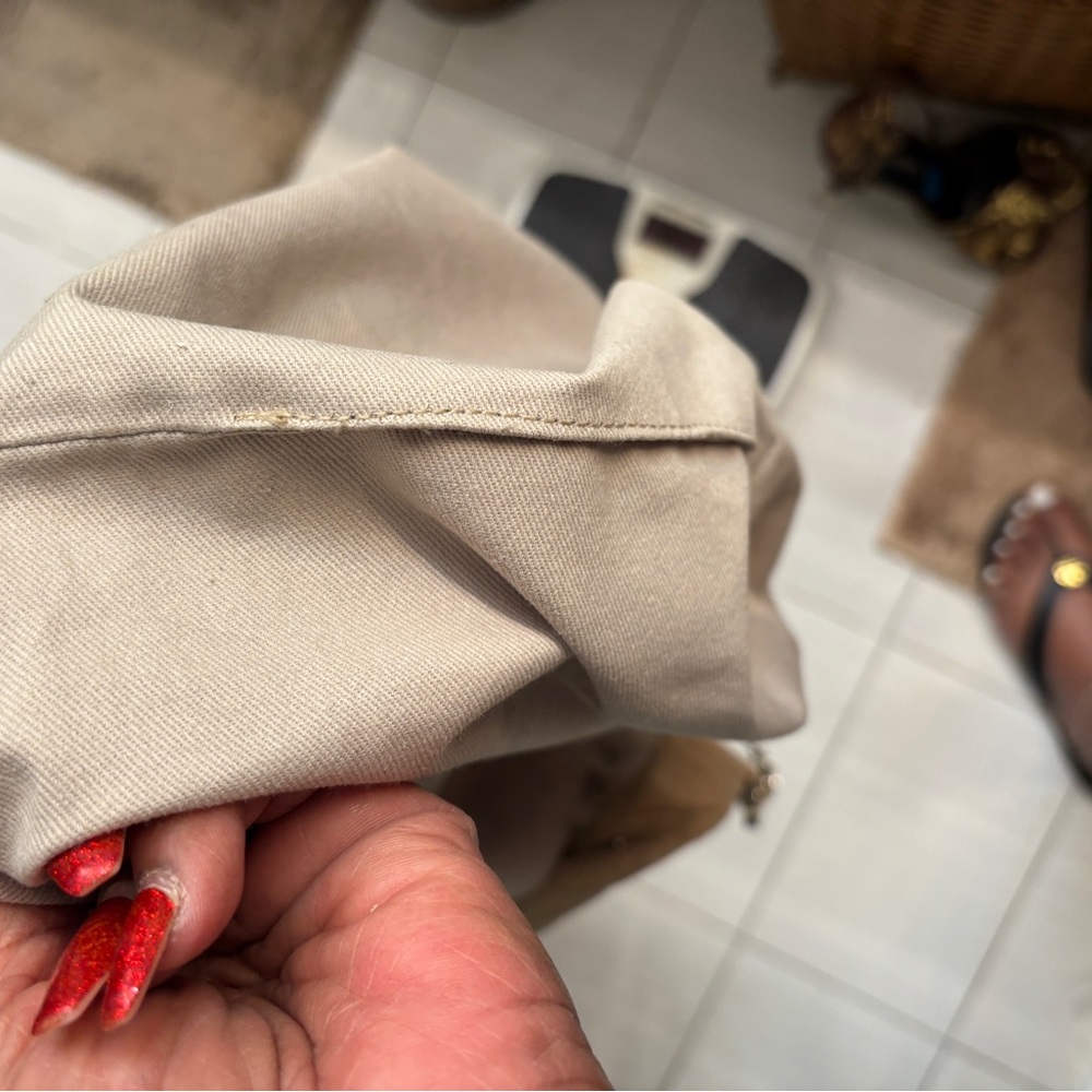 Chanel Taupe Quilted Shoulder Bag - Picture 13 of 15